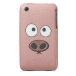 Lustiges Schwein iPhone 3 Hüllen