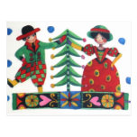 M. et Mme Christmas Cartes Postales