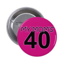 Ma maman 40 badges avec agrafe