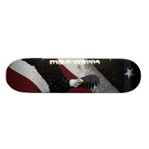 Machen Sie Wellen-Amerikaner-Eagle-Skateboard Skateboard Bretter