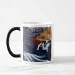 Madame de tasse foncée de rêves