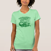 Madame féerique verte d'absinthe t-shirt