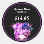 Madame pourpre Product Stickers de papillon de che Autocollants