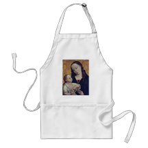 Madonna des cerises par des accès Dieric Tablier