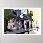 Magasin de Smith de noir de quartier français, Affiche