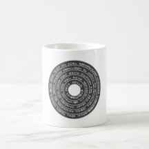 Magie Runenstein magic rune stone Tassen