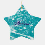 Magische Schnee-Schein-Verzierung Weihnachtsbaum Ornament