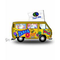 Magischer Hippie Van