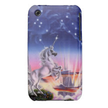 Magisches Einhorn-Königreich iPhone 3 Hüllen