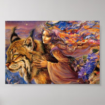 magisches feenhaftes Plakat 6X4