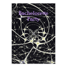 Magisches Spiderweb Individuelle Einladungskarten