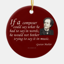 Mahler auf dem Verfassen Weihnachtsbaum Ornament