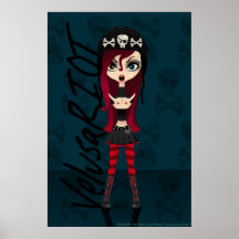 Mains en métal de VelusaRiot Posters