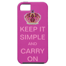 Maintenez-le simple et continuez coque iPhone 5 Case-Mate