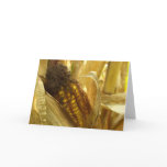 Mais nahes hohes Greetingcard
