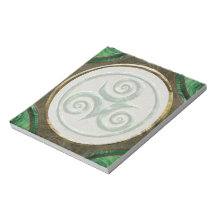 Malachite Triskel Blocs-notes Mémo