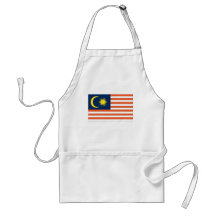 Malaysische Flagge Schürzen