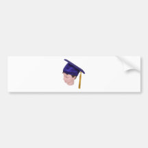 MaleGraduate050110 Auto Aufkleber