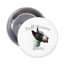Maman 2 de bull-terrier badge