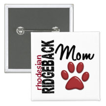 Maman 2 de Rhodesian Ridgeback Badge Avec Épingle