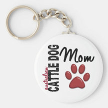 Maman australienne 2 de chien de bétail porte-clé