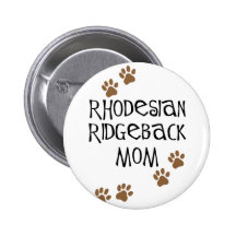 Maman de Rhodesian Ridgeback Pin's Avec Agrafe