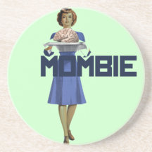 Maman de zombi dessous de verres