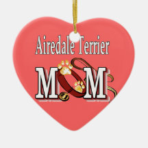 Mamma-Geschenke Airedales Terrier Ornament