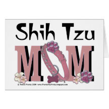 MAMMA Shih Tzu Grußkarte