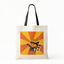 Mandarine-Samurai-wiederverwendbare Tasche