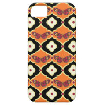 Mandarine-Schmetterling Blumenkaum There™ Fall iPhone 5 Etui
