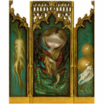 Mandragora gotisches mandrake Engel Triptychon