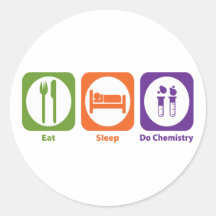 Mangez le sommeil font la chimie adhésif