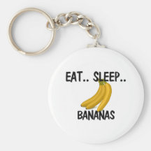 Mangez les BANANES de sommeil Porte-clef