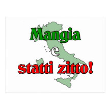 Mangia e Statti Zitto Postkarten