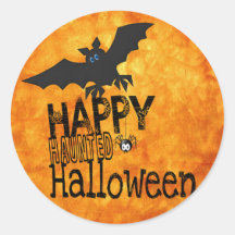 manie la batte Halloween heureux Autocollant