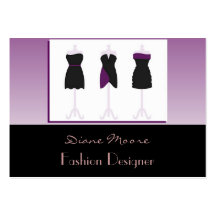Mannequin-Modedesigner Visitenkartenvorlage