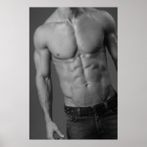 Männliches Fitness-Modell-Plakat #4