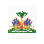 Manteau du Haïti des bras Toile Tendue Sur Châssis