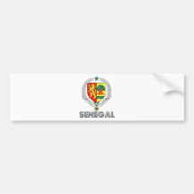 Manteau du Sénégal des bras Autocollant Pour Voiture