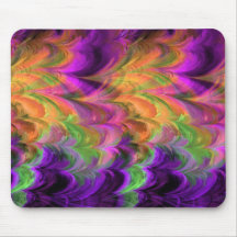 Marbre 4-1 de fractale tapis de souris