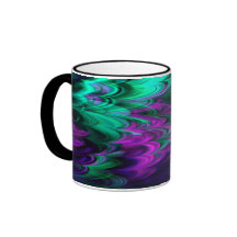 Marbre 4-2 de fractale mug
