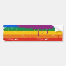 Marchandises de gay pride autocollants pour voiture