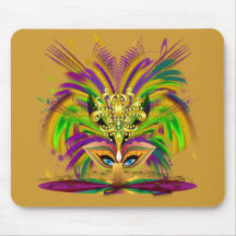 Mardi-Gras-Mask-The-Queen-V-4 Mauspad
