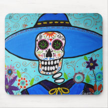 mariachi dia de los muertos tapis de souris
