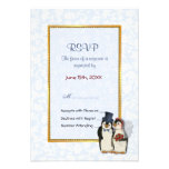 Mariage de pingouin - RSVP Invitation