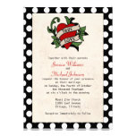 Mariage de rockabilly cartons d'invitation