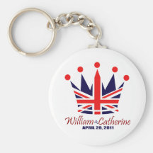 Mariage royal de William et de Catherine Porte-clés