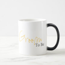 Marié à être (manuscrit jaune) tasse à café