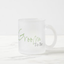 Marié à être (manuscrit vert) tasse